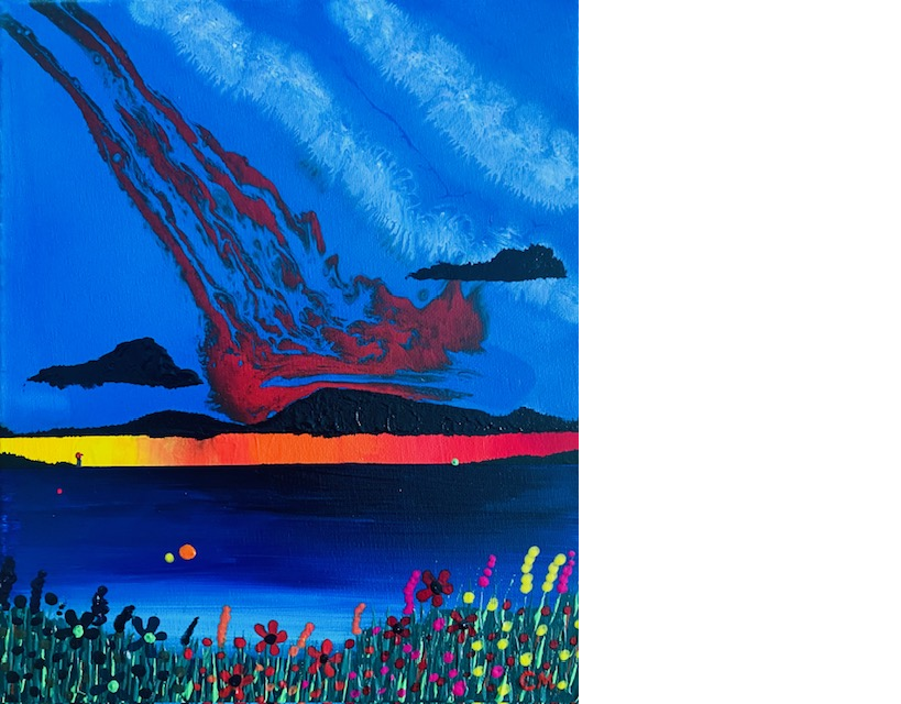 "Imminent" - Abstract Realism Painting