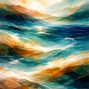 "Unpredictable" - Abstract Art Painting