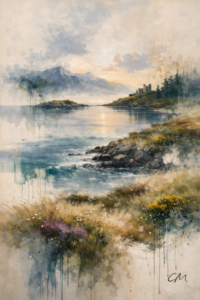 Stillness along the Scottish Shore