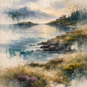 Stillness along the Scottish Shore