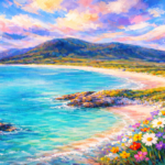 Where Wildflowers Meet the Sea