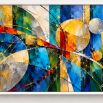 Elements in Conversation_ Gallery Framed Abstract
